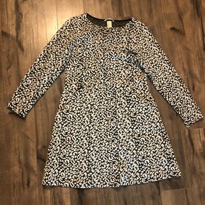 Leopard print mini dress